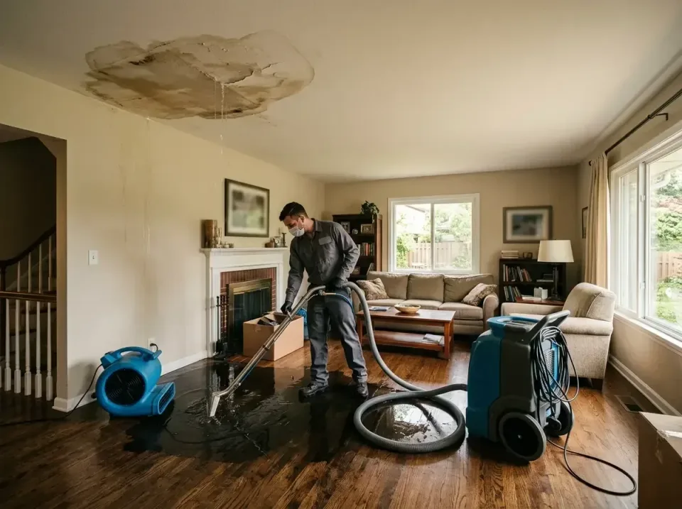 attic-pipe-burst-ceiling-drip-008 — frequently asked questions, Water Damage Restoration & Carpet Care in North Miami, FL